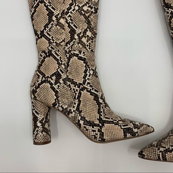 Aqua  Maria Leather Boots - Picture 4 of 7